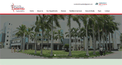 Desktop Screenshot of iconkrishihospitals.com