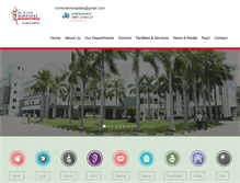 Tablet Screenshot of iconkrishihospitals.com